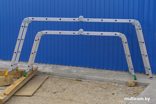 Лестница-трансформер Алюмет 4-х секционная Т 433 4х3