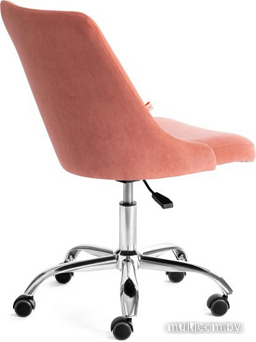 Кресло TetChair Swan (флок, розовый)