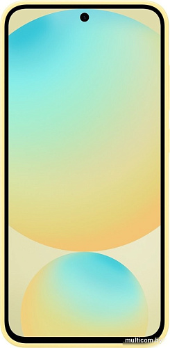 Чехол для телефона Samsung Silicone Case Galaxy S24 FE (желтый)