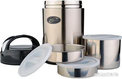 Термос для еды BIOSTAL NR-1800 Stainless Steel