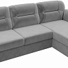 Угловой диван Лига диванов Бостон 100538 (серый)