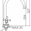 Смеситель Ledeme L4191C