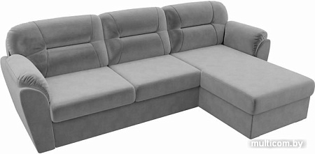 Угловой диван Лига диванов Бостон 100538 (серый)