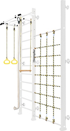 Детский спортивный комплекс Kampfer Winner Wall (3 м, жемчужный/белый)