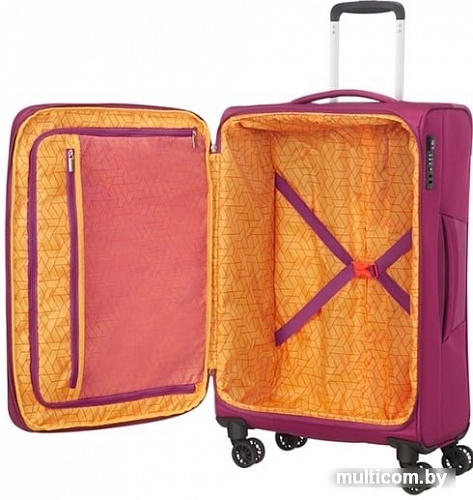 Чемодан-спиннер American Tourister Matchup Deep Pink 67 см