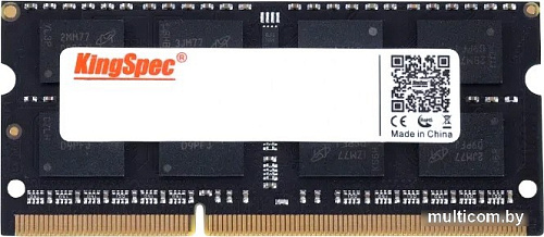 Оперативная память KingSpec 4ГБ DDR3 SODIMM 1600 МГц KS1600D3N15004G