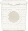 Коробка для хранения Violet Ротанг с иллюминатором V420306 (белый)