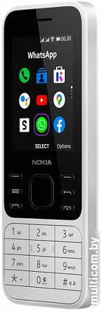 Мобильный телефон Nokia 6300 4G Dual SIM (белый)