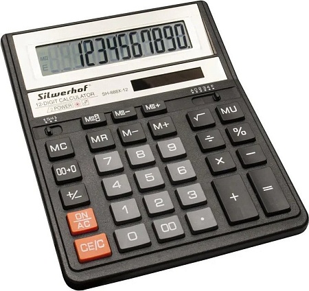 Бухгалтерский калькулятор Silwerhof SH-888X-12
