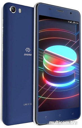 Смартфон Digma Linx X1 3G (темно-синий)