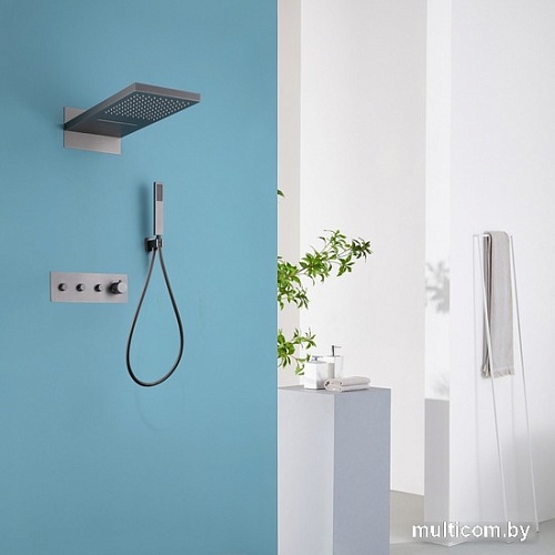 Душевая система Abber Rund AF8752NG (никель)