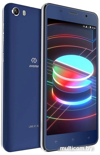 Смартфон Digma Linx X1 3G (темно-синий)