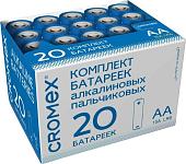 Батарейка Cromex Alkaline LR6 15А АА 20шт