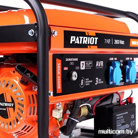 Бензиновый генератор Patriot Max Power SRGE 3500E