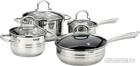 Набор кастрюль Vitesse Chantal VS-1007