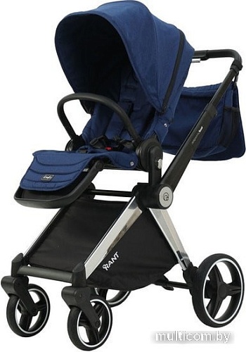 Универсальная коляска Rant Links (2 в 1, синий)
