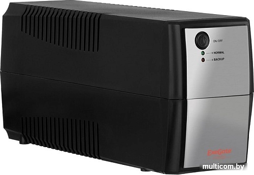 Источник бесперебойного питания ExeGate Power Back BNB-600 (серебристый)