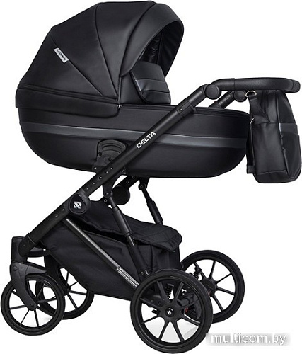Универсальная коляска Riko Basic Delta Ecco (2 в 1, 15/black)