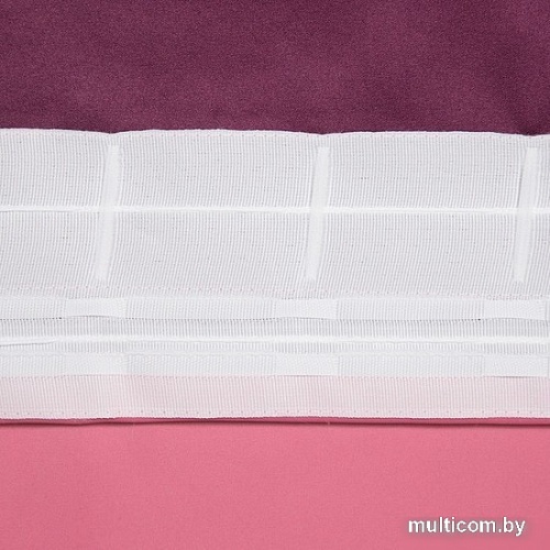 Штора Этель 4300903 2.7x3 м (розовый, 1 шт)