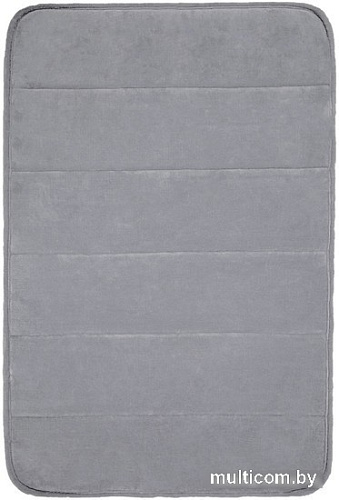 Коврик для ванной Вилина Велюр 7170 (50x80, серый)