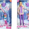 Кукла Defa Lucy c дочкой лыжницей 8356