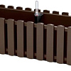 Вазон Prosperplast Boardee Fencycase W DDEF600W-R222 (коричневый)