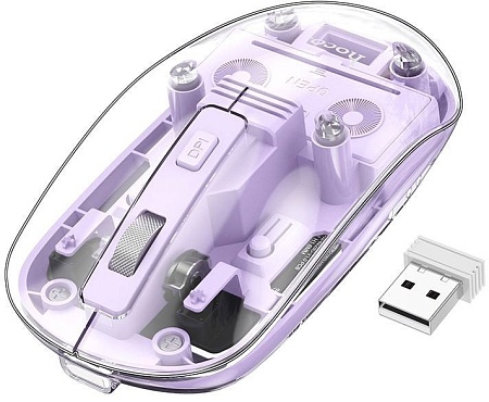 Мышь Hoco GM29 (сиреневый)