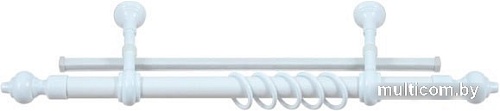 Карниз для штор Legrand Кантри + У-шина 48065611 (1.2 м, белый)