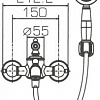 Смеситель Bravat Art F675109C-B