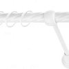 Lm Decor Верди (белый глянец, гладкая, 2.4м 25мм, 1 ряд)