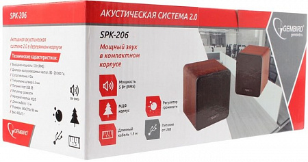 Акустика Gembird SPK-206