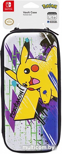Чехол для приставки HORI Premium Vault Case Pikachu NSW-163U