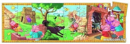 Мозаика/пазл Djeco Три поросенка 07212