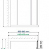 Душевой уголок Wasserkraft Isen 26S01 90x90