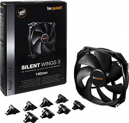 Кулер для корпуса be quiet! Silent Wings 3 140mm