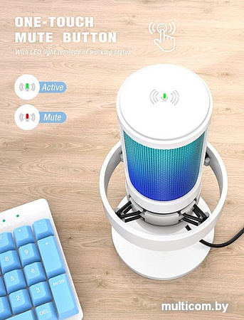 Микрофон FIFINE A8 (белый)