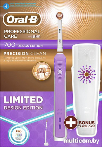 Электрическая зубная щетка Braun Oral-B Professional Care 700 Design Edition (D16.513.U)