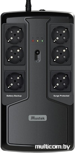 Источник бесперебойного питания Mustek PowerMust 800 Offline Schuko