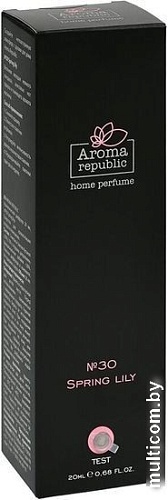 Аромадиффузор Aroma Republic Spring lily №30 (20 мл)