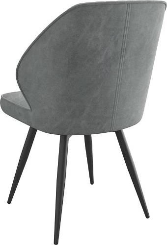 Стул Мамадома Michael-R1 360 (k10 Антрацит замша Lux/черный)