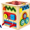 Бизиборд Alatoys Развивающий куб БК01
