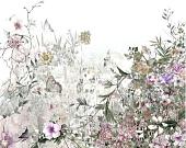 Фотообои Citydecor Цветочный декор 4 с защитным покрытием 300x254