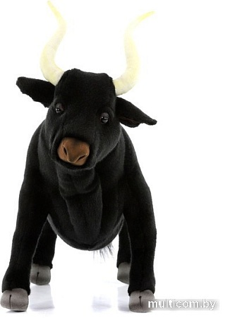 Классическая игрушка Hansa Сreation Черный бык 4628 (50 см)