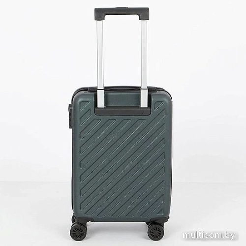 Чемодан-спиннер Mr.Bag 338-9101/5-18DGN (темно-зеленый)