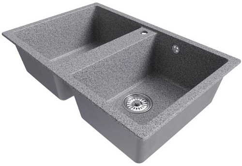 Кухонная мойка Mixline ML-GM23 552038 (темно-серый)