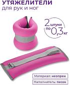 Комплект утяжелителей Indigo SM-258 (розовый)