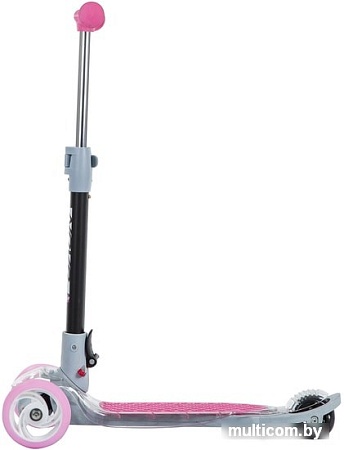 Самокат Novatrack Pro+ 2019 125T.RAINBOW.PN9 (розовый/серый)