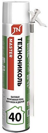 Монтажная пена ТехноНИКОЛЬ Master 40 бытовая 350 мл