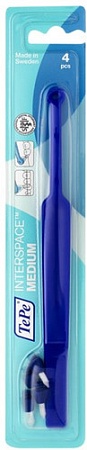 Монопучковая щетка TePe Interspace+ Medium (12 насадок)