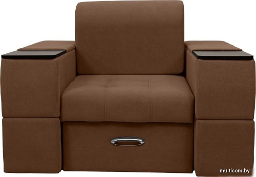 Сириус Лидер-13 ППУ 135x110 (Eva 03 велюр светло-коричневый)